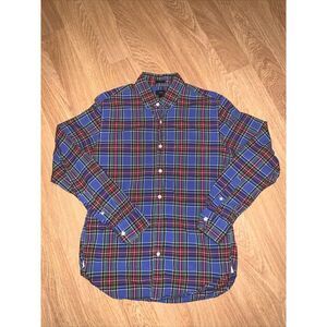 J Crew Men's Shirt Multicolor Plaid~Long‎ Sleeve~Button Down Medium Slim